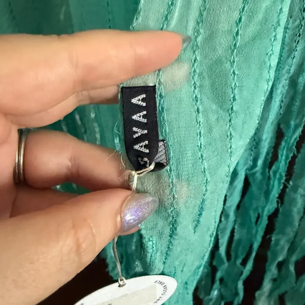 BAYAA silk chiffon